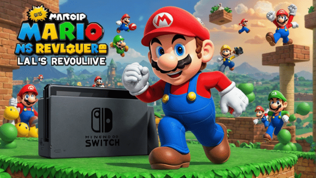 découvrez nos impressions en vidéo sur le potentiel du prochain mario révolutionnaire sur la nintendo switch !