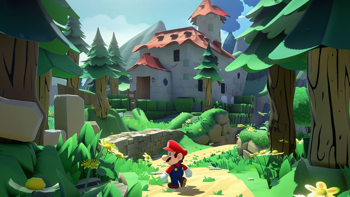 Paper Mario shines as one of the most beautiful games on Nintendo Switch.