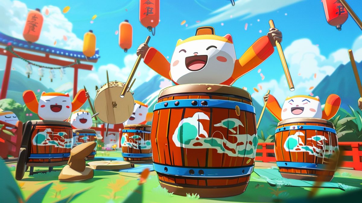 Taiko no Tatsujin: €에서 €()까지의 리듬 모험