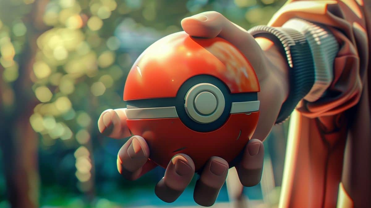 Closeup of a player starting the Masterful Study to earn a Master Ball.