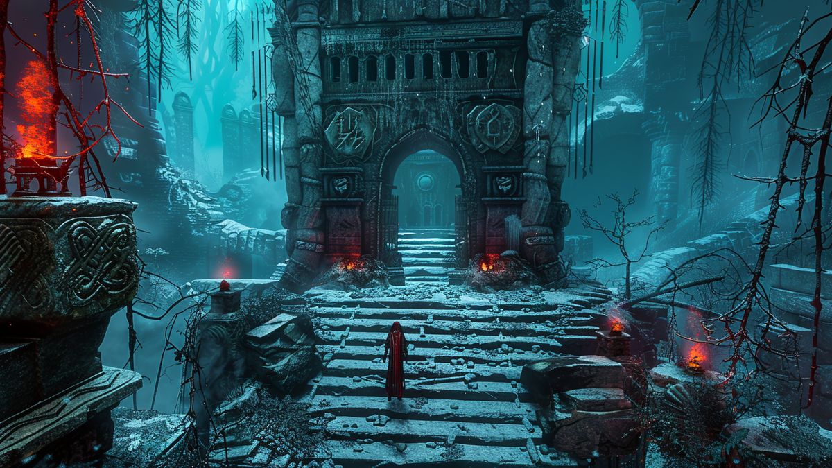 Detailed graphics and innovative gameplay mechanics in Morbid: The Lords of Ire.