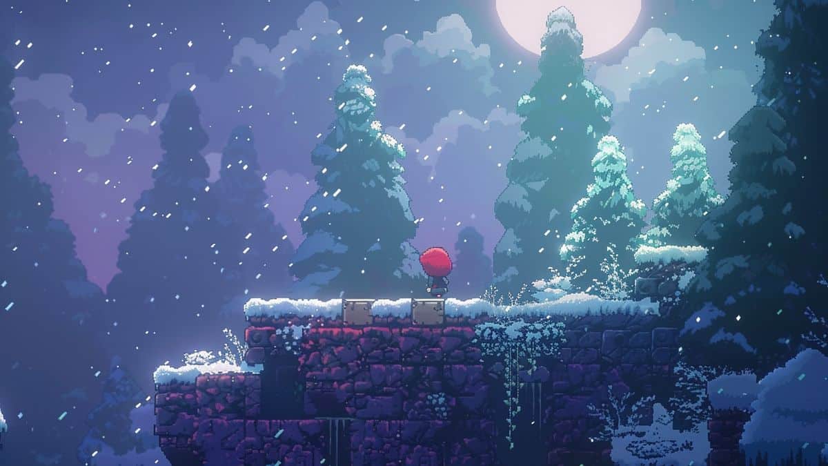 Celeste: A challenging platformer with a touching narrative on mental health.