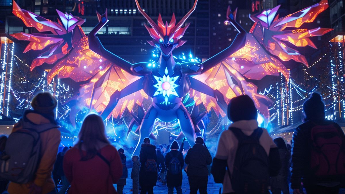 Trainers at Pokémon GO Fest receiving exclusive access to Necrozma forms.