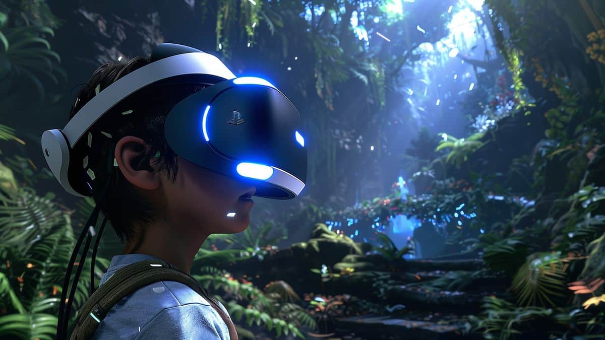 PlayStation VR で鮮明なビジュアルと正確なトラッキングを体験してください