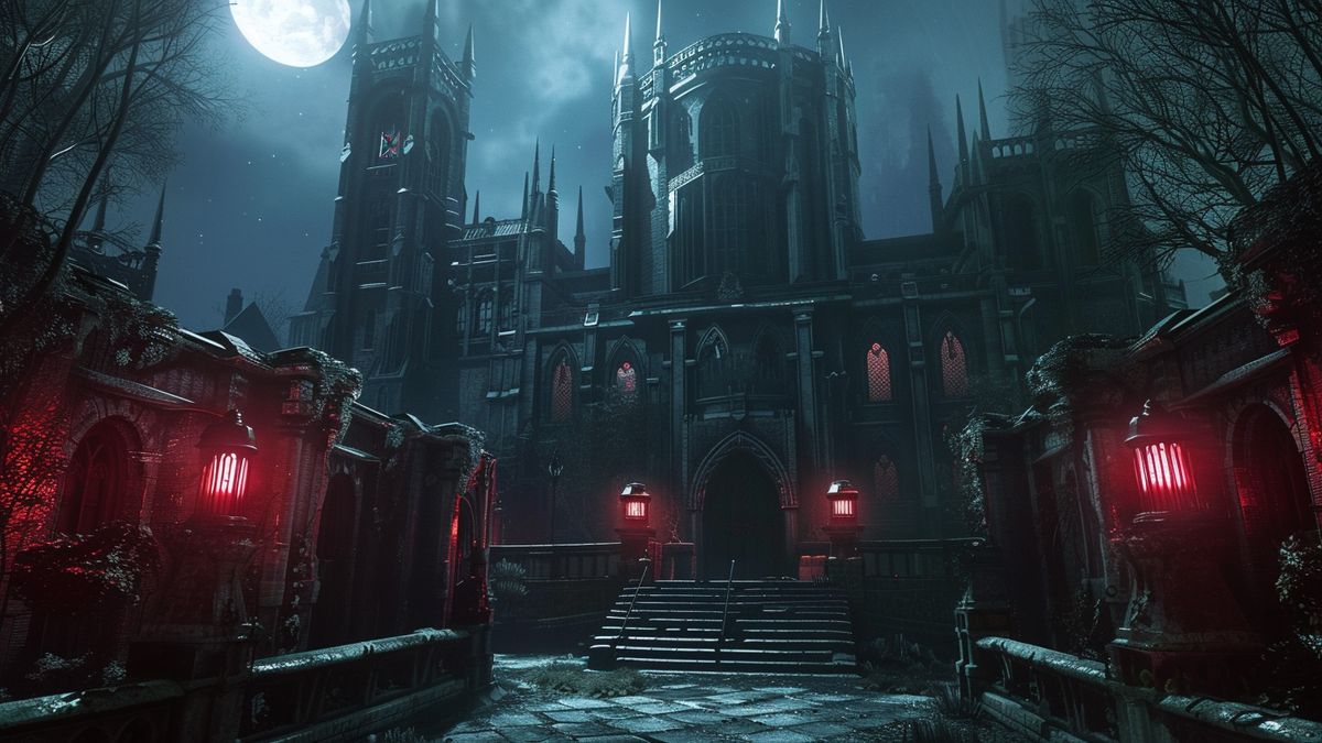 Customizing and upgrading your own vampire castle in V Rising.