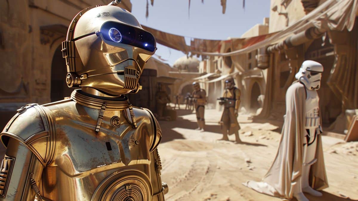 Players immersed in the Star Wars universe through PS VR