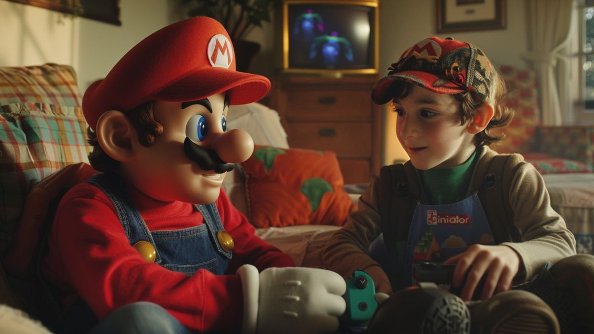 Creative collaboration between Nintendo and a boy with rare disease.