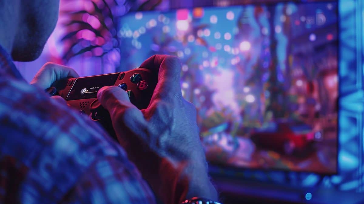 Closeup of a player exploring a virtual world on Xbox Game Pass.