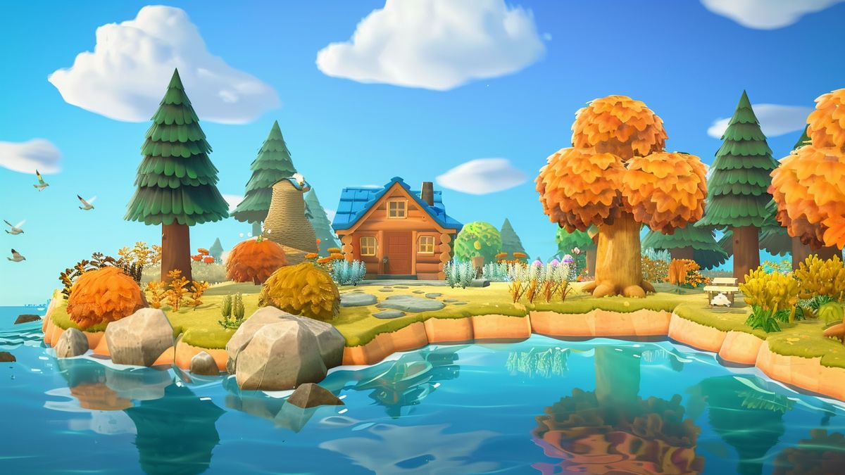 Animal Crossing: New Horizons game for creating your own virtual world.