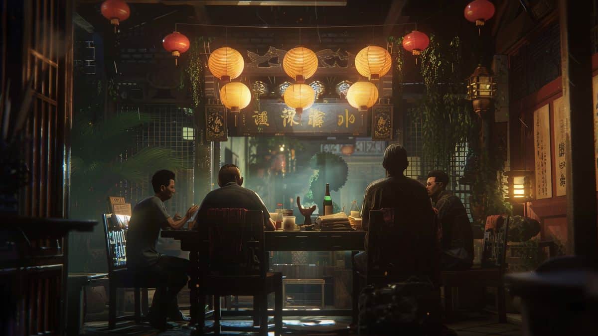 The Chinese Room team discussing graphic options on Steam page