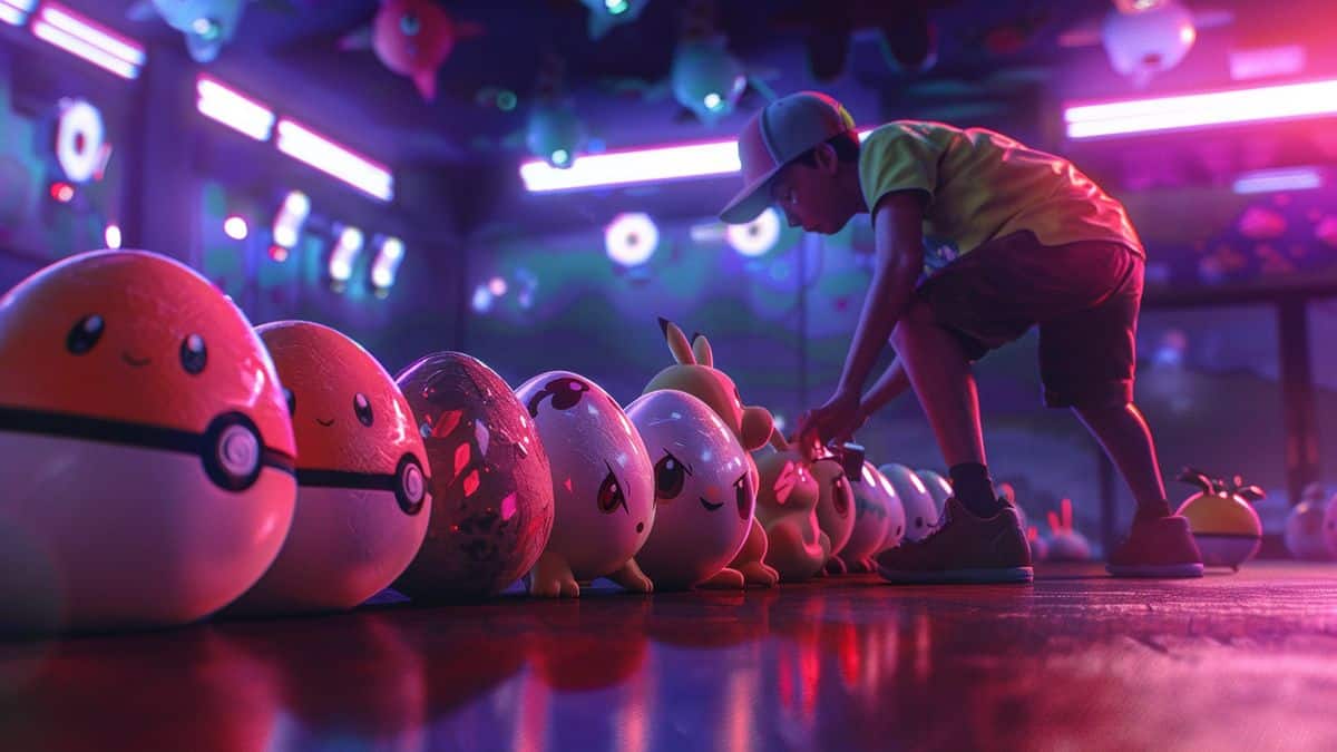 Entrenador alcanza un hito en el gimnasio mientras eclosiona huevos de Pokémon