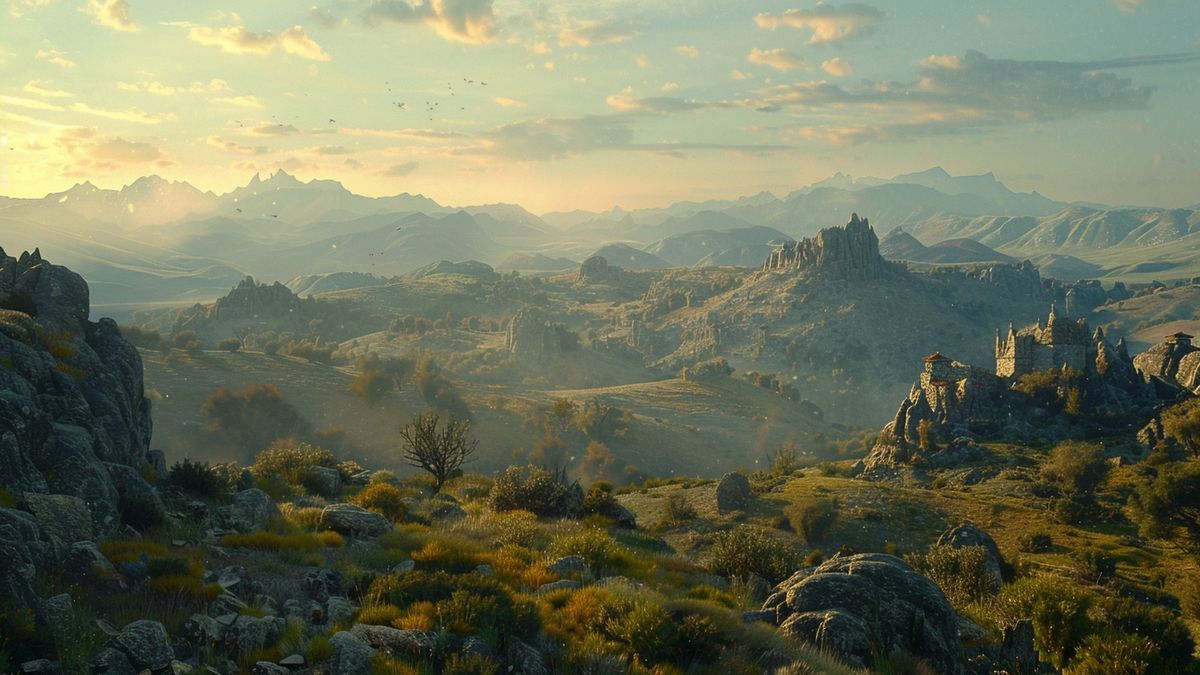 Stunning visuals of diverse landscapes in the Republic of Calvard.