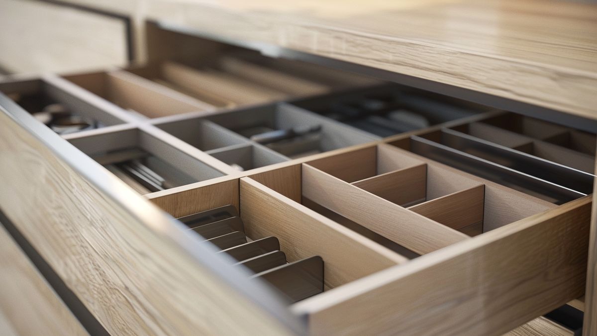 Modular compartments for optimal organization and storage of items.