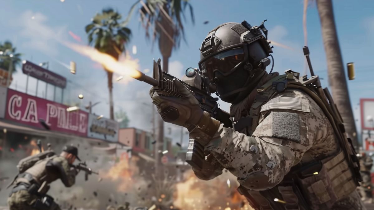 Epic battle scenes in Fortnite and Call of Duty tournaments in Los Angeles.