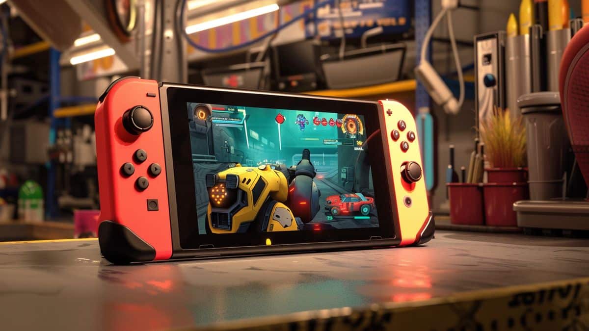 Vista exclusiva del CRKD Nitro Deck disponible para Nintendo Switch