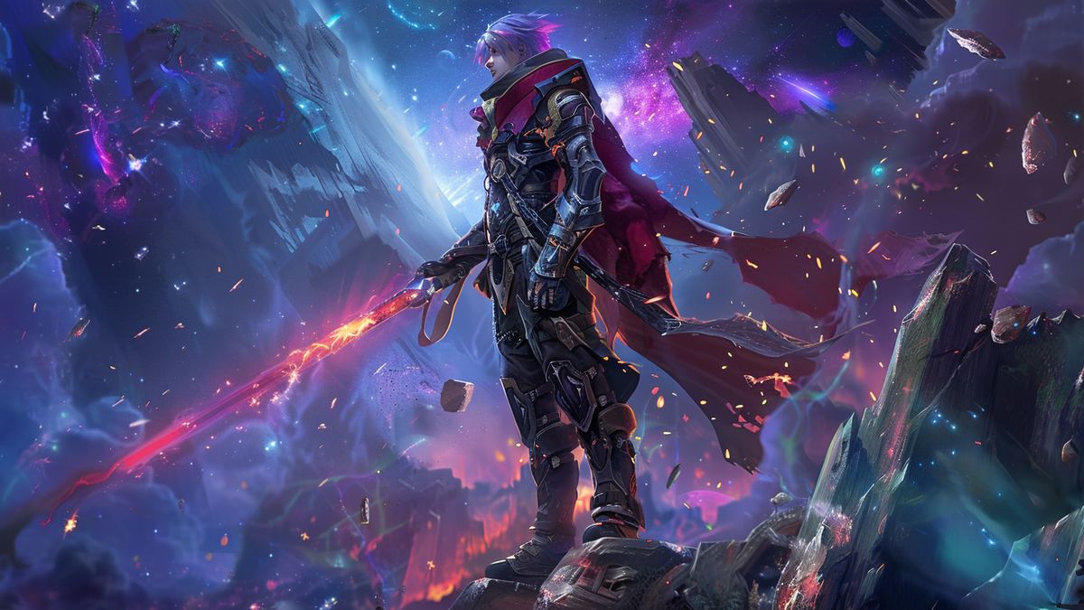 Poster promozionale di Stellar Blade con i prossimi contenuti DLC.