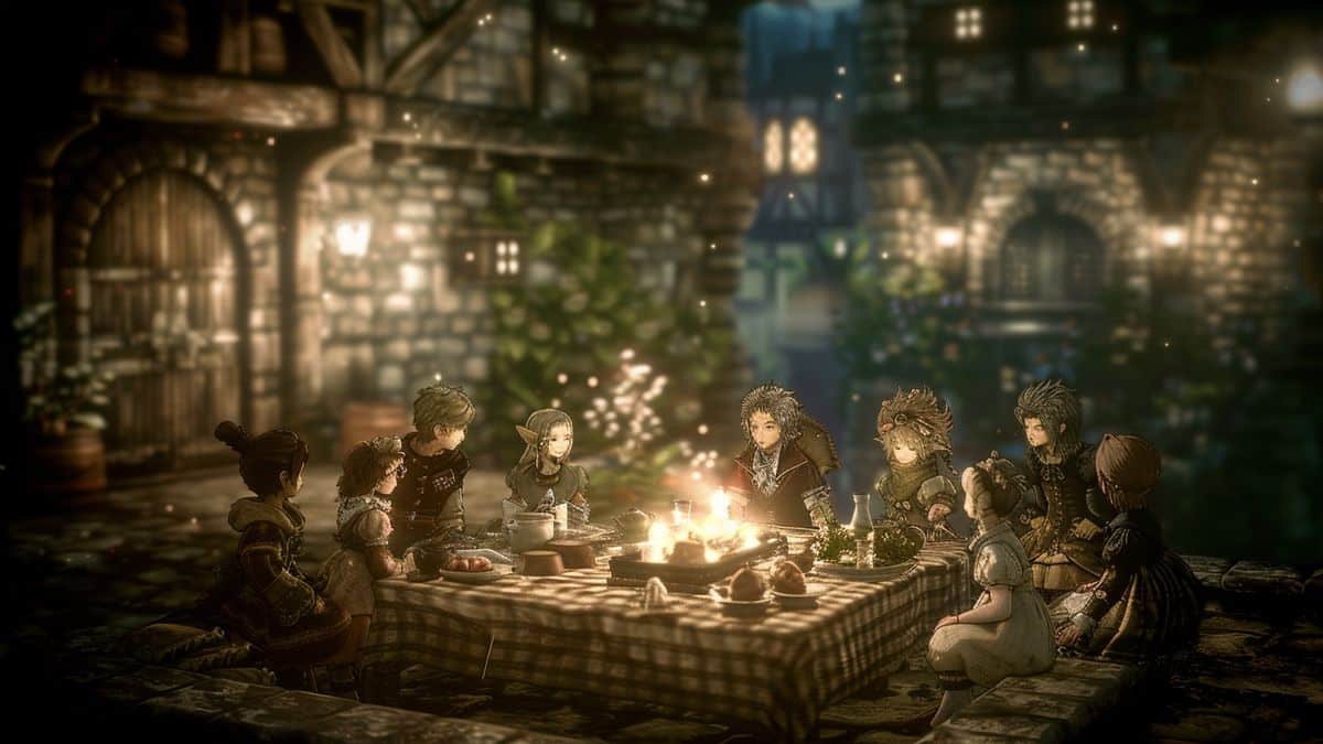 Captivating storyline with intertwined characters' destinies in Octopath Traveler