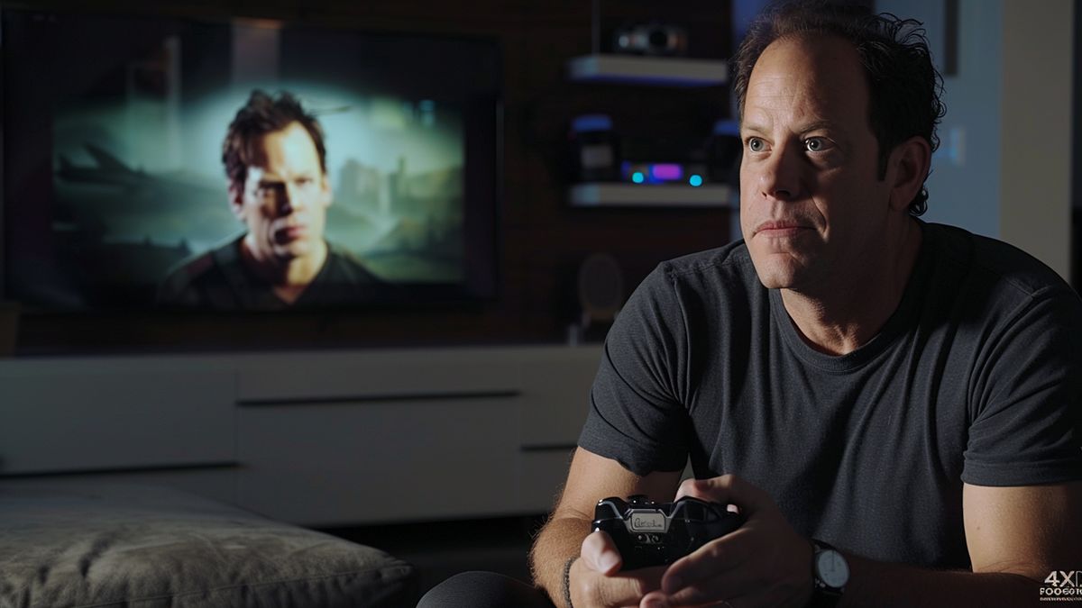 Phil Spencer discussing strategic changes with IGN in Seattle.