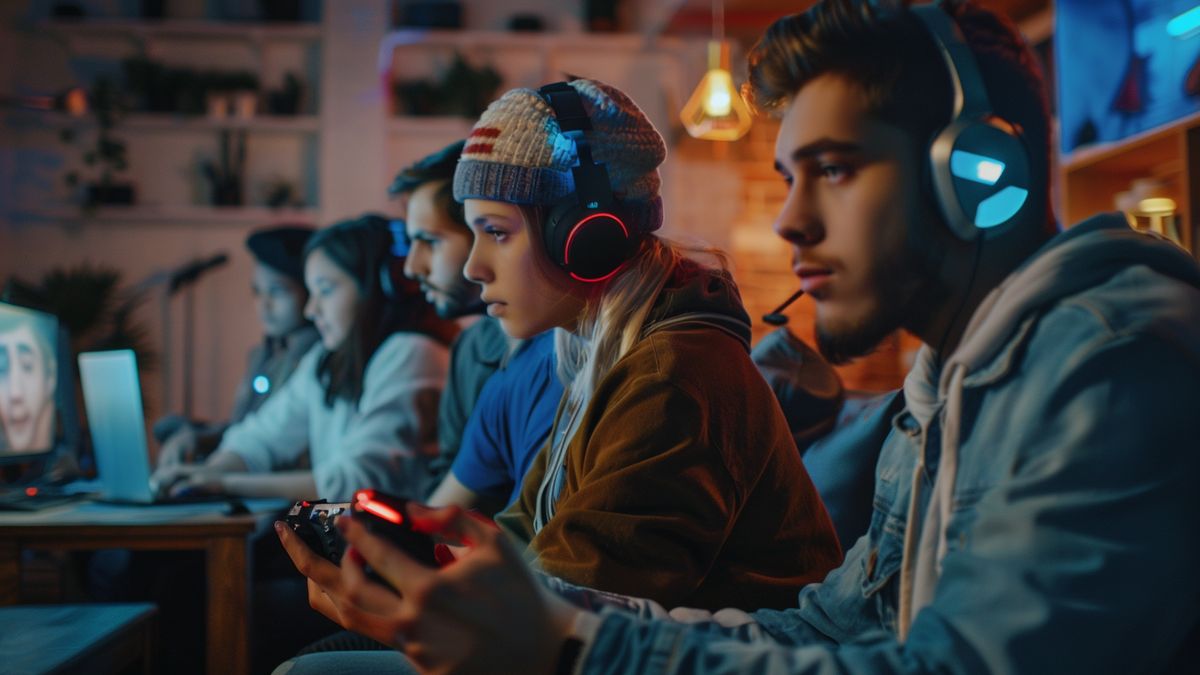 A group of gamers staying flexible and ready to adapt to unexpected situations.