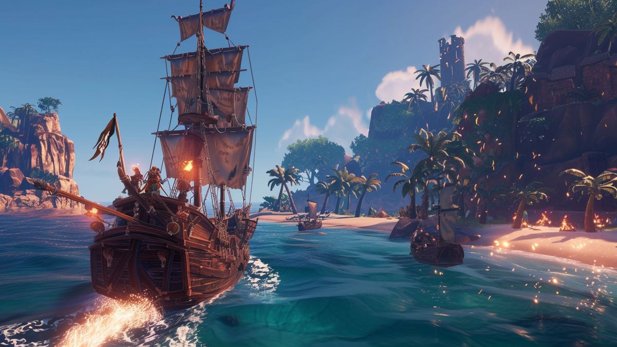 Piratethemed gameplay attracting a diverse community of players worldwide