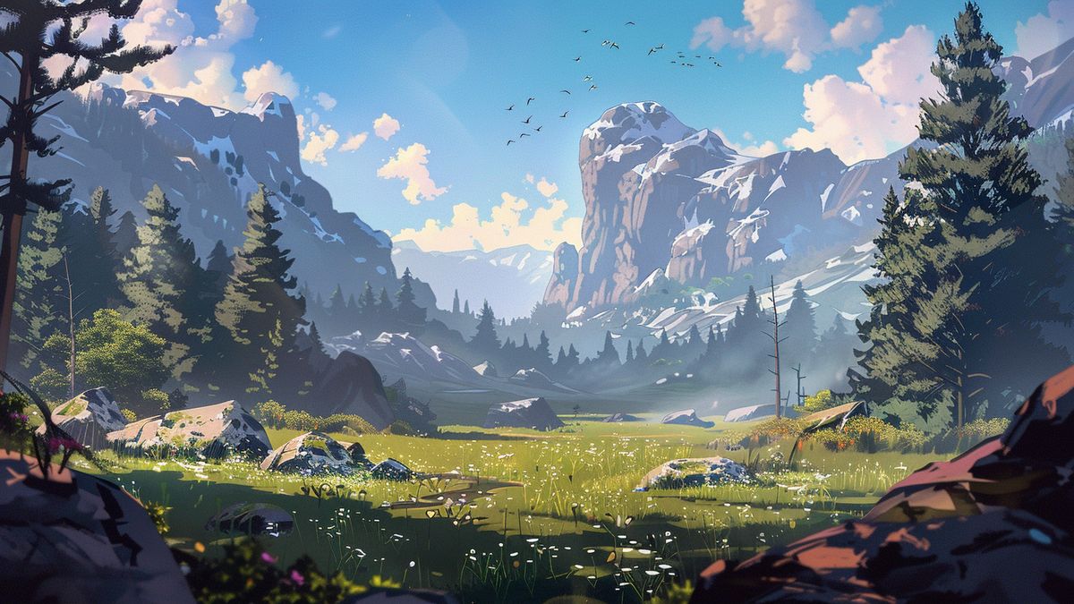 Players customizing their background with dynamic backgrounds and game illustrations.