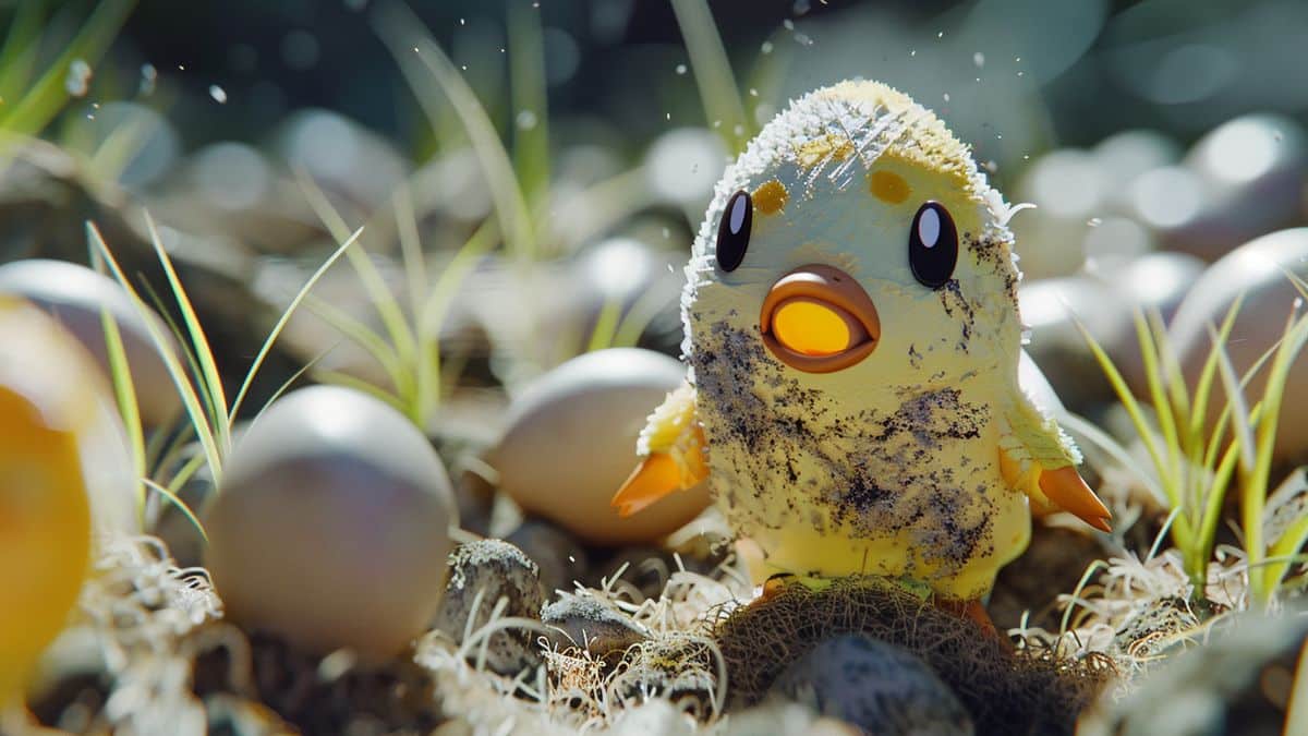 Closeup of egg hatching quickly in Pokémon Go event.