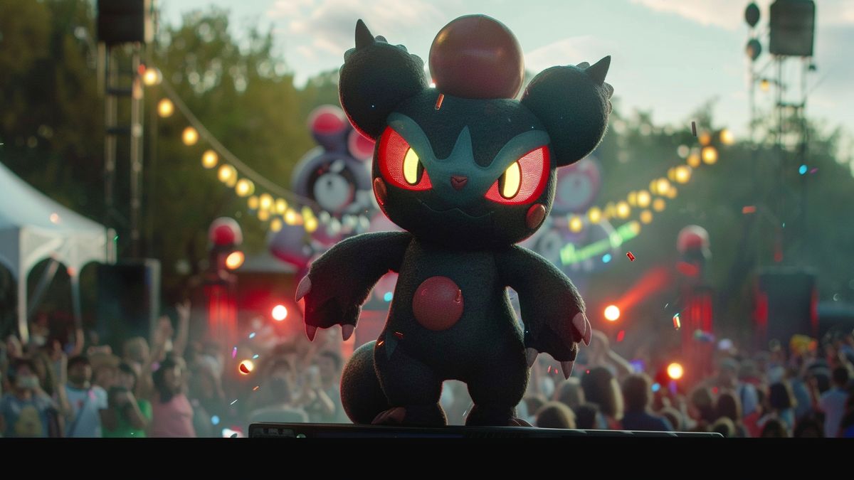 Marshadow appearing as the featured monster at Pokémon Go Fest.