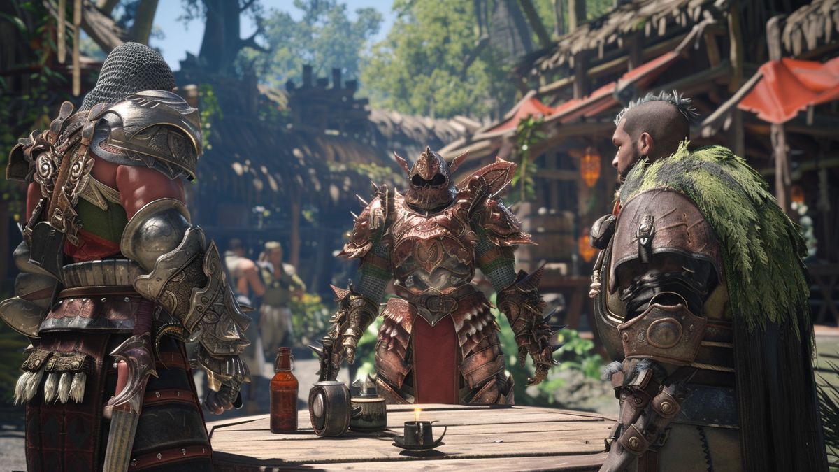 Monster Hunter Now players crafting armors ingame workshop.