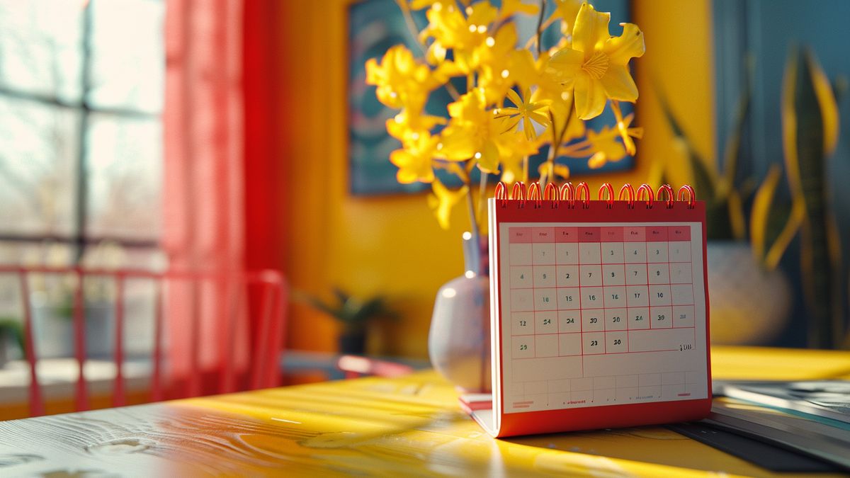 Calendario che mostra il limite mensile di abbonamento evidenziato in rosso.