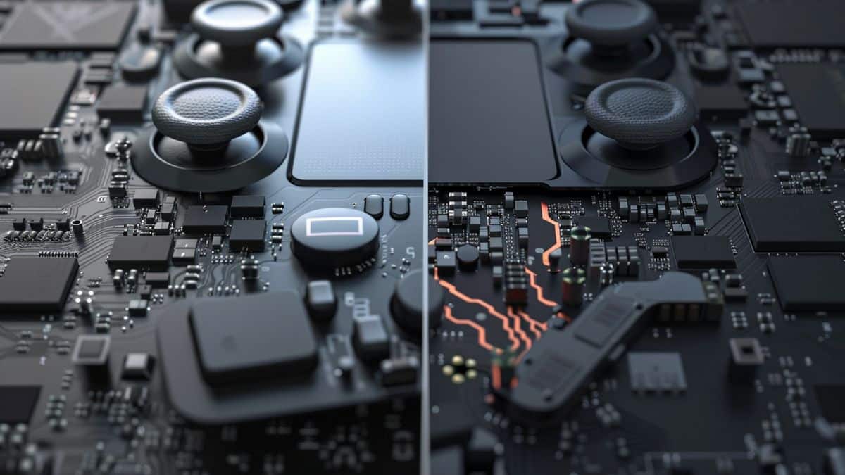 Sidebyside comparison of PSand PSinternal components.