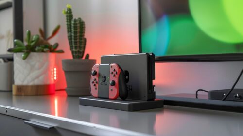 Nintendo dévoile un stand de recharge pour Joy-Con : révélation sur la Switch 2 ?