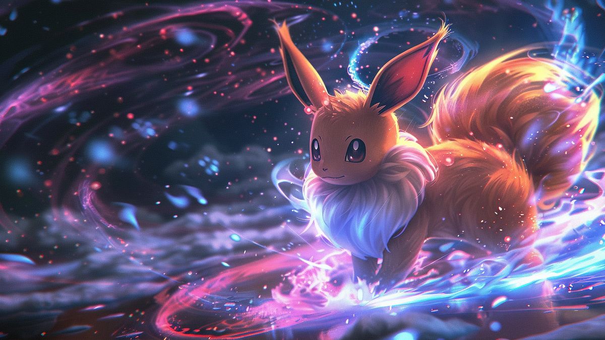 La magia de las evoluciones de Eevee