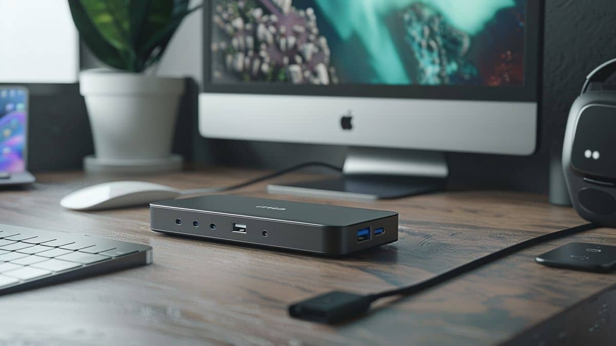 Un appareil sans fil alimenté via USB-C