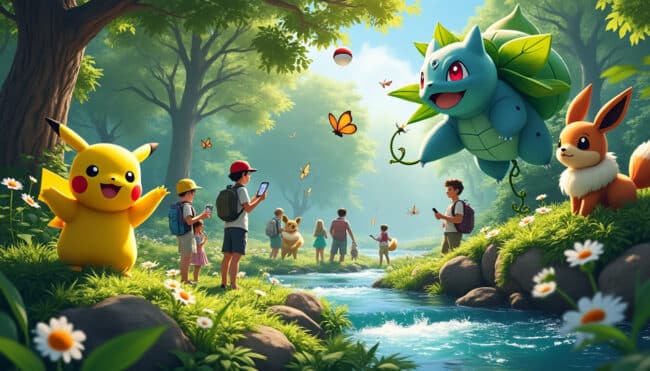 rejoignez-nous pour l'événement pokémon go "plongée au cœur de la nature" ! explorez des paysages magnifiques tout en capturant des pokémon rares. profitez d'activités exclusives, de défis en groupe et d'une expérience immersive en pleine nature. ne manquez pas cette occasion unique de combiner aventure et passion pour pokémon !