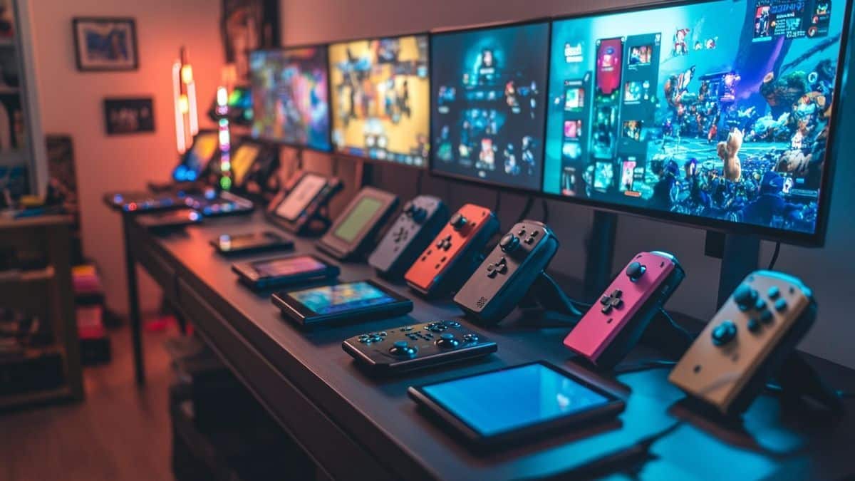 La concurrence sur le marché des consoles portables