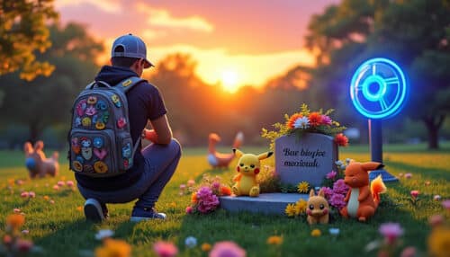 découvrez comment un passionné de pokémon go a rendu un hommage émouvant à son fidèle compagnon dans un pokestop mémorable, alliant amour des jeux et souvenir d'un animal cher.