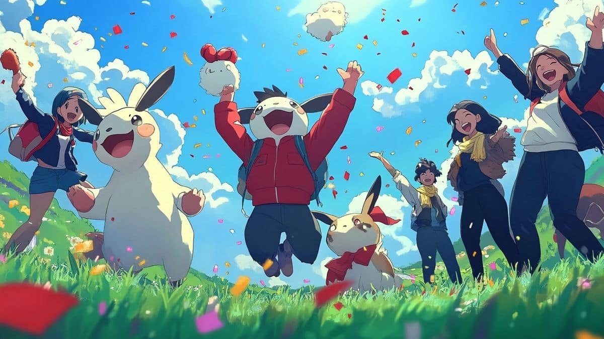 Célébrations festives de fin d'année : Retrouvez Moumouton en costumes et Piétacé étincelant dans Pokémon GO