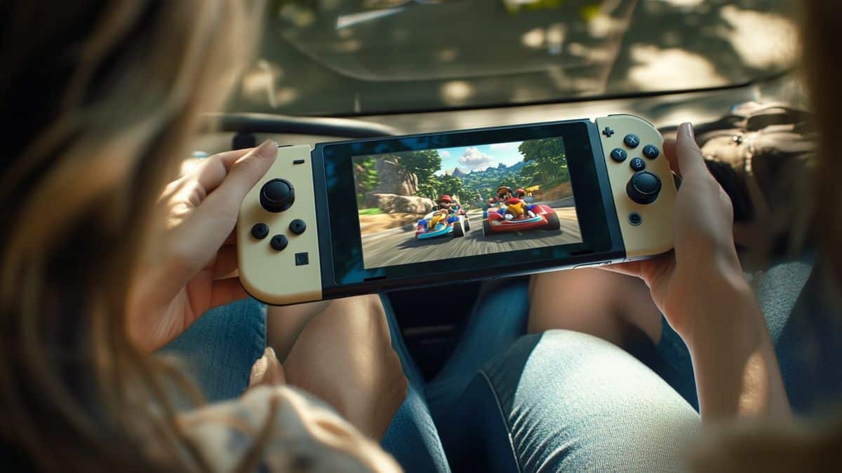 Découvrez le nouveau bundle Nintendo Switch OLED (Blanche) avec Mario Kart 8 Deluxe, disponible dès aujourd'hui !