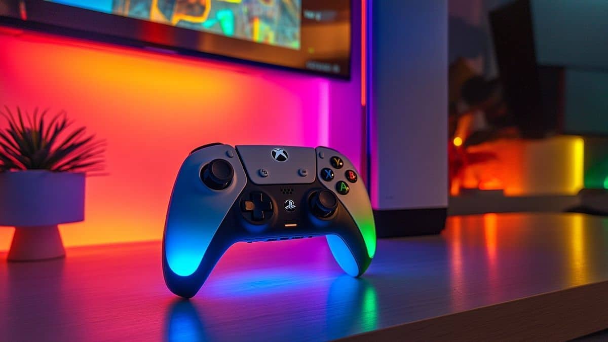 Indispensable : découvrez ce contrôleur INCROYABLE pour Nintendo Switch avec éclairage RGB !