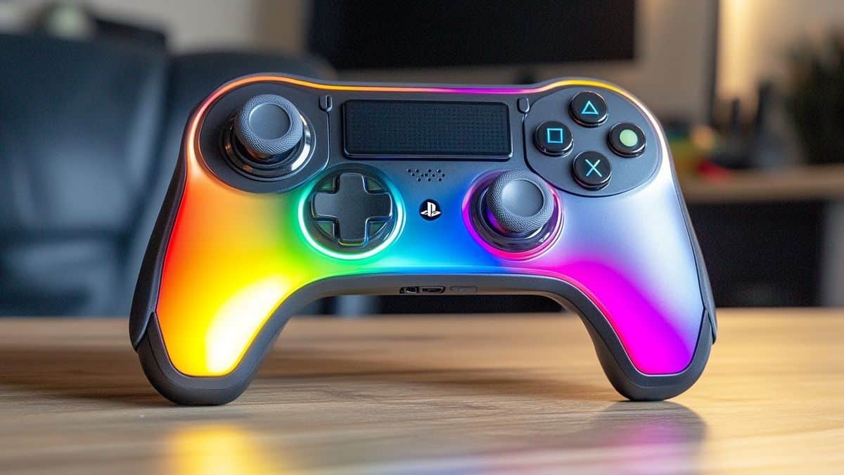 Offre exceptionnelle : un Controller Wireless pour Nintendo Switch avec éclairage RGB à moins de 20€ sur AMAZON!