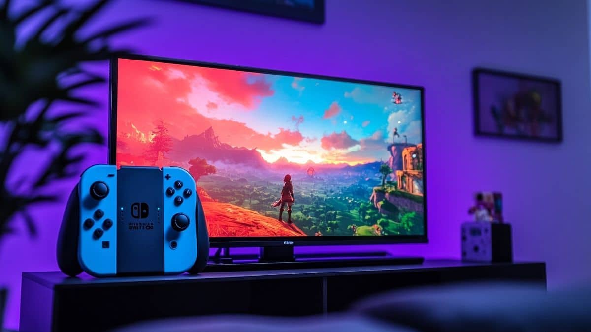 Une offre exceptionnelle : Nintendo Switch OLED avec Mario Kart 8 Deluxe et 12 mois d'abonnement Switch Online