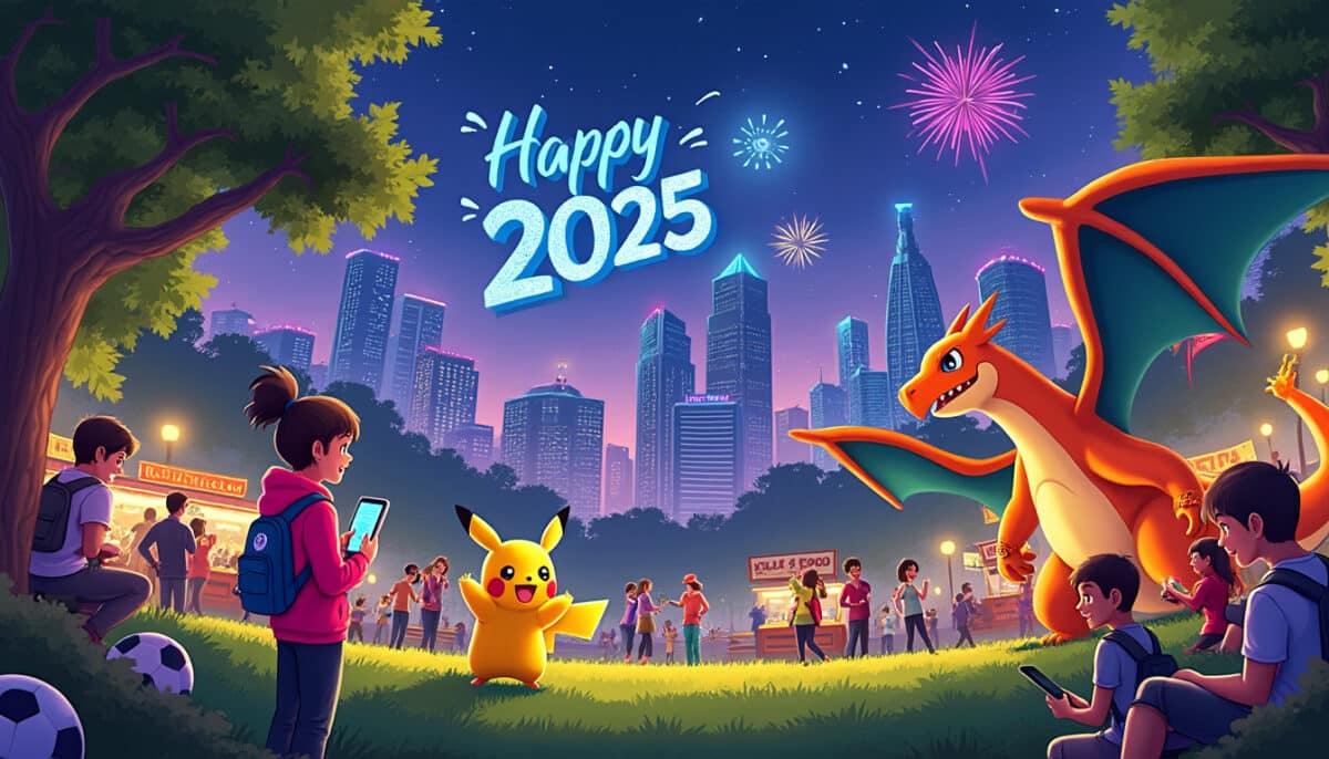 rejoignez la fête de la nouvelle année avec pokémon go ! découvrez des événements spéciaux, des défis passionnants et de nouvelles créatures à capturer pour célébrer 2025 comme jamais auparavant.