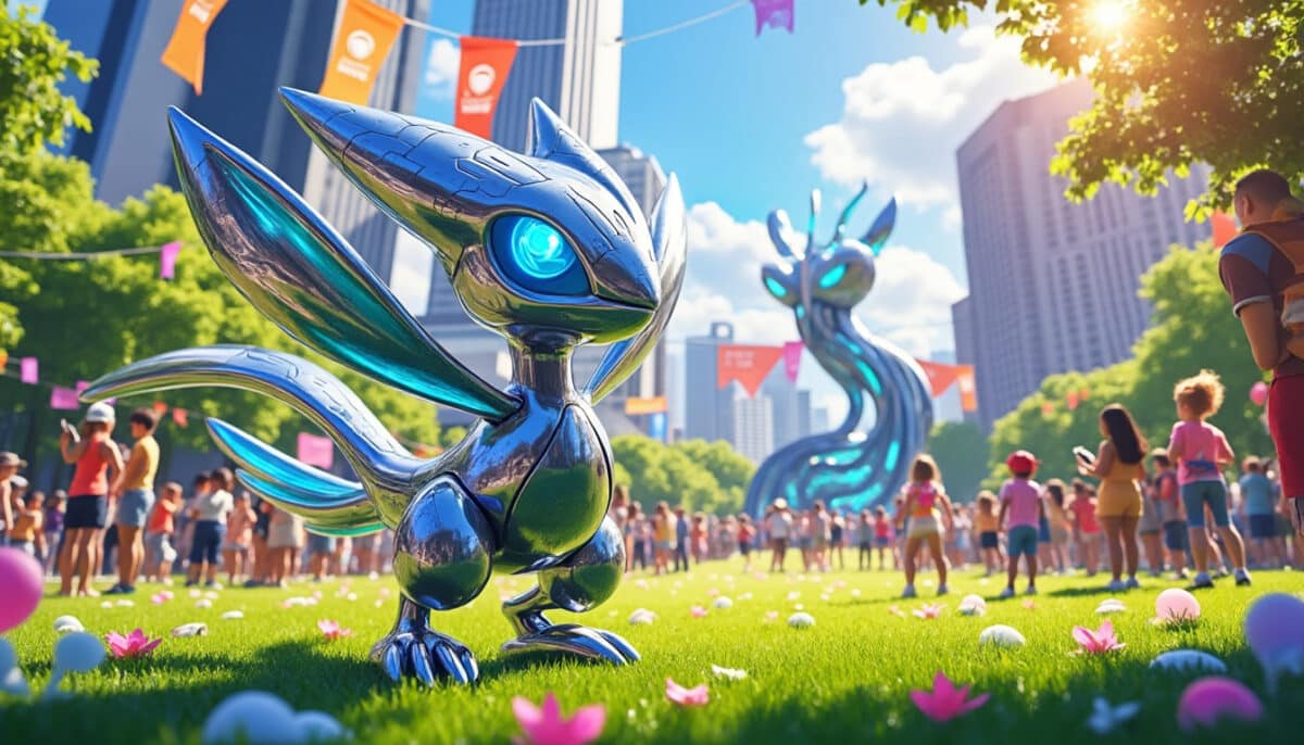 découvrez l'événement de la détermination acier dans pokémon go, où une toute nouvelle espèce de pokémon fait son apparition. préparez-vous à relever des défis passionnants, à rencontrer des créatures fascinantes et à plonger dans des aventures inoubliables. ne manquez pas cette chance unique de renforcer votre équipe et d'explorer le monde des pokémon sous un nouveau jour.