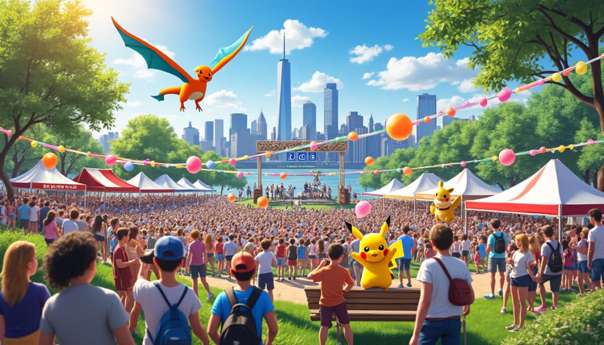 rejoignez-nous à jersey city en juin pour le pokémon go fest, un événement incontournable pour les dresseurs et les fans de pokémon ! profitez d'aventures en plein air, d'animations captivantes et de rencontres exclusives avec des pokémon rares. ne manquez pas cette expérience unique !