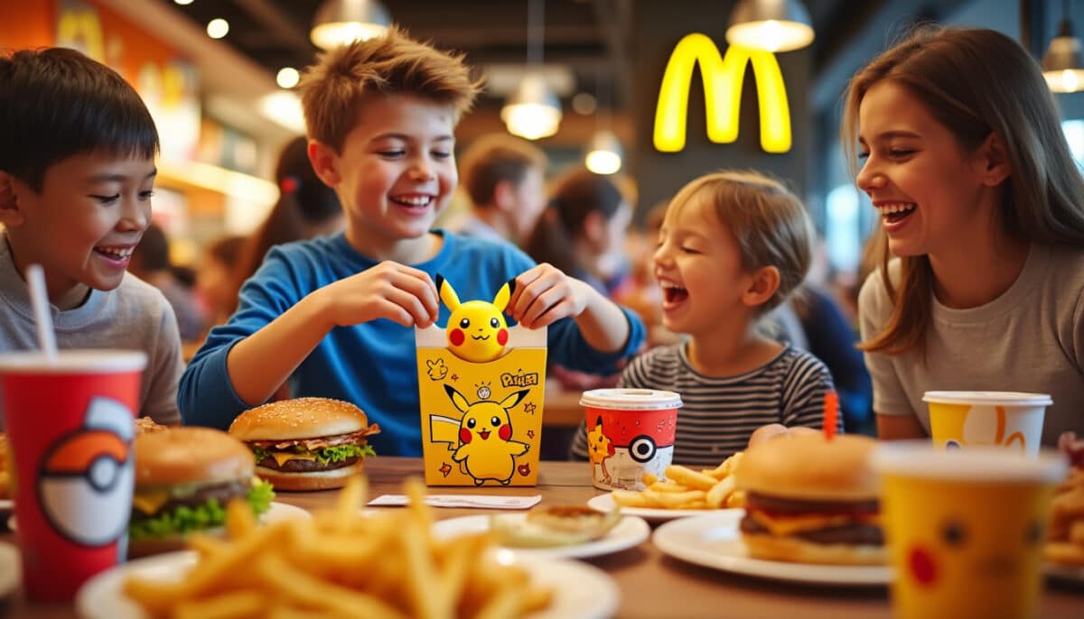 découvrez le tout nouveau menu happy meal inspiré de pokémon sur l'application mobile de mcdonald’s ! une expérience ludique et immersive pour les petits et les grands fans de la franchise. savourez des surprises et des moments magiques tout en profitant de vos plats préférés.